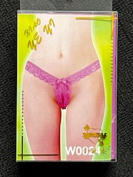 👙 WOMEN’S LINGERIE — Lace, Leather & Little Left to the Imagination: 9B - MEGA BARGAIN - LADIES PINK G STRING - W0024**