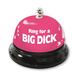 Bells & Horns: 5A - TABLE BELL - RING FOR A BIG DICK - TB-BELL**