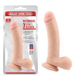 🍆 The Real Deal: 3A - BALLSY SUPER COCK - MATT HARPRING 7.8" DONG