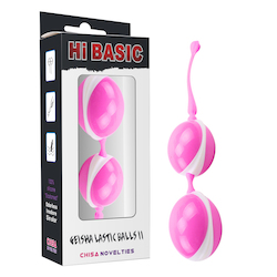 🎯 SQUEEZE PLAY — Strengthen, Tone, and Tease: 9A - GEISHA BALLS DOUBLE PINK