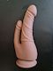 3D - SILICONE - DONGS SECONDS -DOUBLE VEINY AND CURVY 6"-7" AND 3"  - CN-D-10**