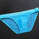 S - BRIEFS - SEE THROUGH -  BLUE  - SIZE XL - SW-W200**