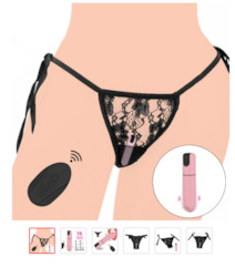 💥 VIBRATORS — Feel the Buzz, Find Your Bliss: S - VIBRATING PANTIES - SJ-VP-01**