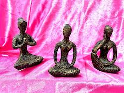 🛍️ THE GIFT FIX: S - YOGA LADIES GOLD TEXTURED 3 - SJ-YOGA-TEXTURE-G**