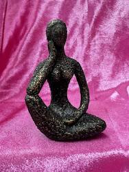 🛍️ THE GIFT FIX: S - YOGA LADIES GOLD TEXTURED 3 - SJ-YOGA-TEXTURE-G**