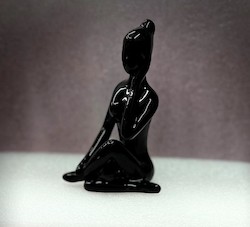 🛍️ THE GIFT FIX: S - YOGA LADY BLACK LARGE - NO5- SJ-YOGA**