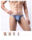 S - BRIEFS - LEOPARD PRINT - BLUE - XL - SJ-MEN-LPBXL**