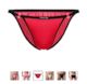 S - BRIEFS -  ADJUSTABLE SIDES - RED - SJ-MEN-RED**
