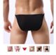 S - BRIEFS -  ADJUSTABLE SIDES - BLACK - SJ-MEN-BK**