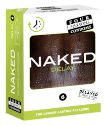 Condoms: 8A - FOUR SEASONS NAKED DELAY 6S - FS-ND-6**