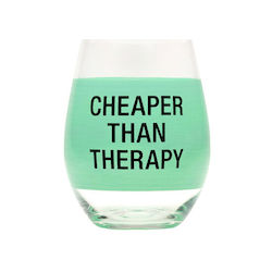 🥂 Sips & Giggles – Drinkware With Attitude: S - HAND PAINTED WINE GLASS - CHEAPER THAN ... - 188261**