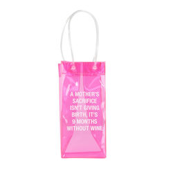 🥂 Sips & Giggles – Drinkware With Attitude: S - WINE BOTTLE BAG - 126800**