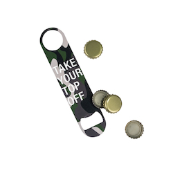 🥂 Sips & Giggles – Drinkware With Attitude: S - BOTTLE OPENER - TAKE YOUR TOP OFF - 122476**