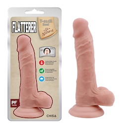 🍆 The Real Deal: 3A - T-SKIN REAL - FLATTERER - FLESH - CN-711778027