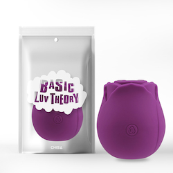 🔋 Battery Babes: 1C - ROSY PURPLE SUCKER AIR VIBE - RECHARGEABLE - CN-834330411**