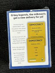 🎲 GAMES NIGHT GETS WEIRD: 6B- GAME -  COOKED AUSSIES - SMARTER MILK EXPANSION - CA-SM-01**