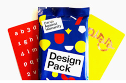 🎲 GAMES NIGHT GETS WEIRD: 6B - GAME -  CARDS AGAINST HUMANITY - DESIGN PACK  - CAH-04**