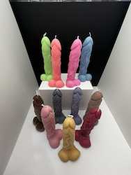 🔥ORNAMENTAL CANDLES WITH ATTITUDE 🔥: SJ - PENIS CANDLE 16CM - MYSTERY MEMBER - SJ-PC**