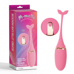 💥 VIBRATORS — Feel the Buzz, Find Your Bliss: 1C - M-MELLO -BECKONING BEATS BULLET VIBE WITH REMOTE - RECHARGEABLE - CN-621593256**