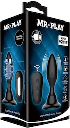 🔋Buzzed Backdoor: 2C - MR PLAY VIBE PLUG WITH REMOTE - BI-040076**