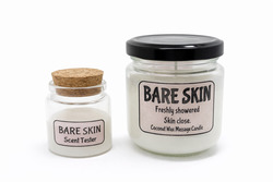 🔥 SKIN & FLAME – Coconut Wax Massage Candles: Bare Skin - Coconut Wax Massage Candle - 120ml **