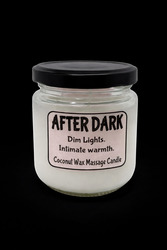 🔥 SKIN & FLAME – Coconut Wax Massage Candles: After Dark - Coconut Wax Massage Candle - 120ml **