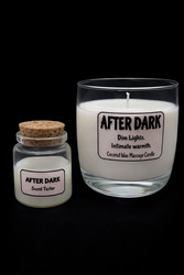 🔥 SKIN & FLAME – Coconut Wax Massage Candles: After Dark - Coconut Wax Massage Candle - tester **