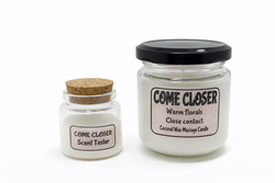 🔥 SKIN & FLAME – Coconut Wax Massage Candles: 💫 Come Closer - Coconut Wax Massage Candle - 120ml **