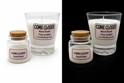 🔥 SKIN & FLAME – Coconut Wax Massage Candles: 💫 Come Closer - Coconut Wax Massage Candle - Tester