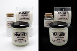 🔥 SKIN & FLAME – Coconut Wax Massage Candles: 🖤 Magnet - Coconut Wax Massage Candle - 200ML**