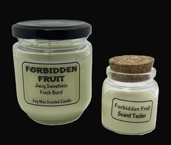 🔥 ROOM & MOOD – Soy Wax Scented Candles 🔥: Forbidden Fruit  – Soy Wax Candle