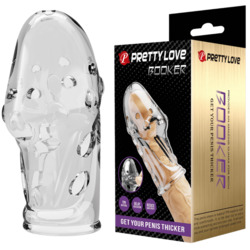 🧤 SUIT UP — Sleeves That Go the Extra Inch: 2D - PRETTY LOVE SLEEVE - BOOKER CLEAR - BI-026289**