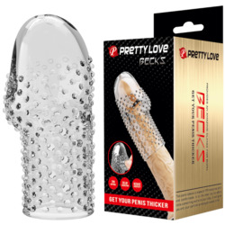 🧤 SUIT UP — Sleeves That Go the Extra Inch: 2D - PRETTY LOVE SLEEVE - BECKS CLEAR - BI-026290**