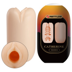 ✊ STROKE ZONE — Just You, Your Hand... and a Whole Lot Better: 2B - PRETTY LOVE CATHERINE MASHA EGG - PEACH - BI-014931**