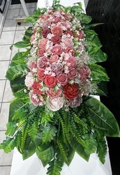 💜 Casket Displays 💜: 🌸 Blush Remembrance Casket Display