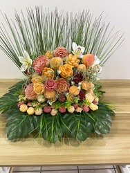 🕊️ Remembrance Displays: 🌿 GOLDEN MEMORIES REMEMBRANCE DISPLAY