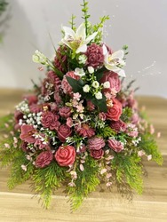 🕊️ Remembrance Displays: 🌿 DUSTY ROSE REMEMBRANCE DISPLAY