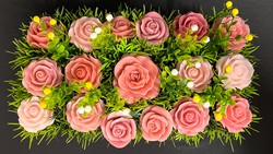 🕊️ Memorial Arrangements 🕊️: 🌸Rose and Sunshine  - SJ-SMD-07** 🌸