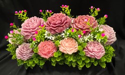 🕊️ Memorial Arrangements 🕊️: 🌸Pink Peony Garden - SJ-MEDMD-03** 🌸