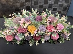 🌸Floral Arrangements: 🌸 MEADOW BLUSH FLORAL DISPLAY 🌸
