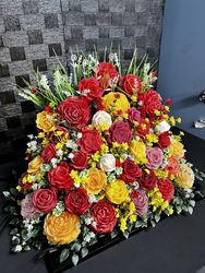 🌸 Forever Florals 🌸: 🌹 GOLDEN SUNSET FLORAL DISPLAY 🌹