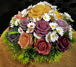 Our Hire Collection: 🌸 SUNSHINE & DAISIES FLORAL BOWL FLORAL BOWL DISPLAY 🌸