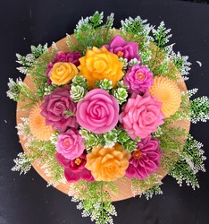 Our Hire Collection: 🌸SUNSET GARDEN FLORAL BOWL DISPLAY 🌸